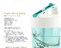 Plastic Straw Bottle